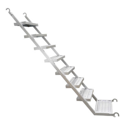 Lightweight Silver Scaffolding Climbing Ladders with 50cm Step Width