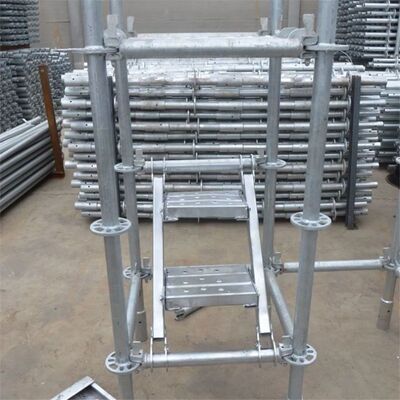 Stable Q355 3.2MM Quality HDG Scaffolding Steel Ringlock for Tunnel Engineering