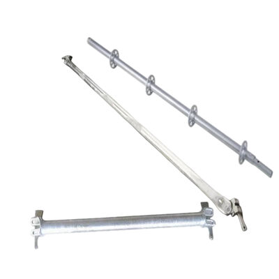 5 foot scaffold hot dip galvanized steel frame type 1.52m height heavy duty scaffold for building renovation BYTHAI