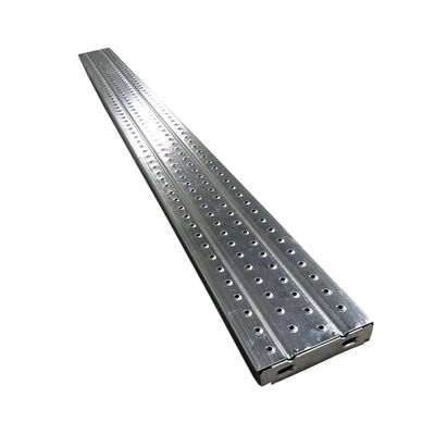scaffold decking Q235 hot dip galvanized steel reinforced anti-slip surface heavy duty for building platforms and scaffolding access walkways BYTHAI