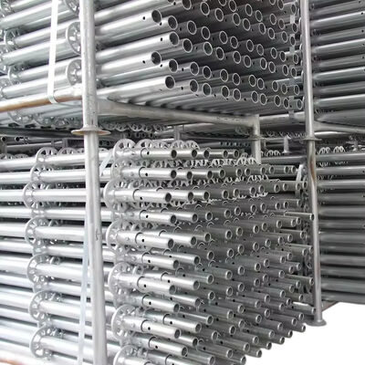 ringlock U head jack Q235 hot dip galvanized steel adjustable heavy duty for ringlock beam support and formwork shoring BYTHAI