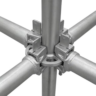 easy assemble ring lock scaffolding high strength galvanized steel plug-in design for rapid scaffolding erection and construction site support BYTHAI