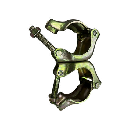 right angle coupler scaffolding high strength carbon steel galvanized reinforced for infrastructure scaffolding frame and structural engineering bracing BYTHAI