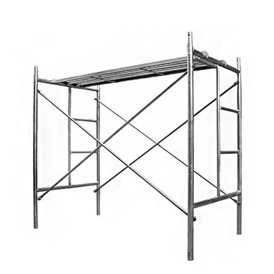 Heavy Duty Q235 Steel Frame Scaffolding System Kit Load Capacity Customizable Color