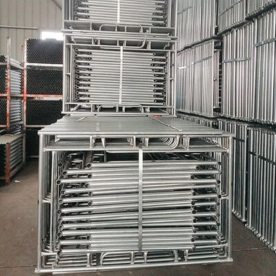 Customized Steel Galvanized H Frame Scaffolding Andamios Safety Layher In China