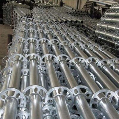 Convenient Q235 Safety Modular Tube Lock Scaffolding System For Maintenance OEM Service