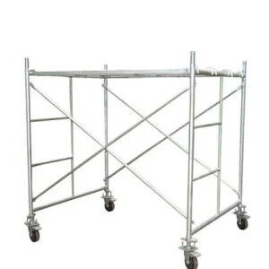 Step Style Blue Pre-Galvanized Q355 Steel Frame Scaffolding Powder Coated and Sturdy