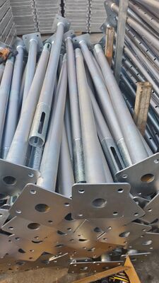 Adjustable Telescopic Prop, Galvanized Heavy‑Duty Steel Shoring Prop, Multiple Sizes for Concrete Formwork Building Slab Support Constructio