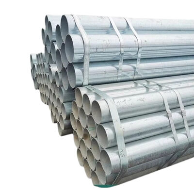 tubular steel scaffolding Q235 hot dip galvanized 48.3mm outer diameter 3.2mm wall thickness 1‑6m adjustable cuttable length for high‑rise building exterior renovation work BYTHAI