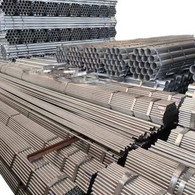 tube for scaffolding painted Q355 grade 42.4mm OD 2.7mm wall thickness heavy‑duty available in various stock lengths for factory temporary working platform setup BYTHAI