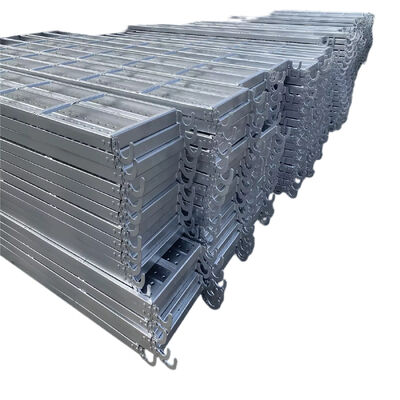 scaffold decking Q235 hot dip galvanized steel reinforced anti-slip surface heavy duty for building platforms and scaffolding access walkways BYTHAI