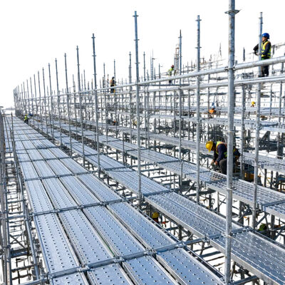 aluminum scaffold boards anodized corrosion resistant aluminum alloy lightweight heavy duty for building maintenance and temporary scaffolding working platforms BYTHAI