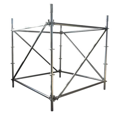 ring lock scaffolding system high strength galvanized steel reinforced system for heavy load construction support and industrial building maintenance BYTHAI